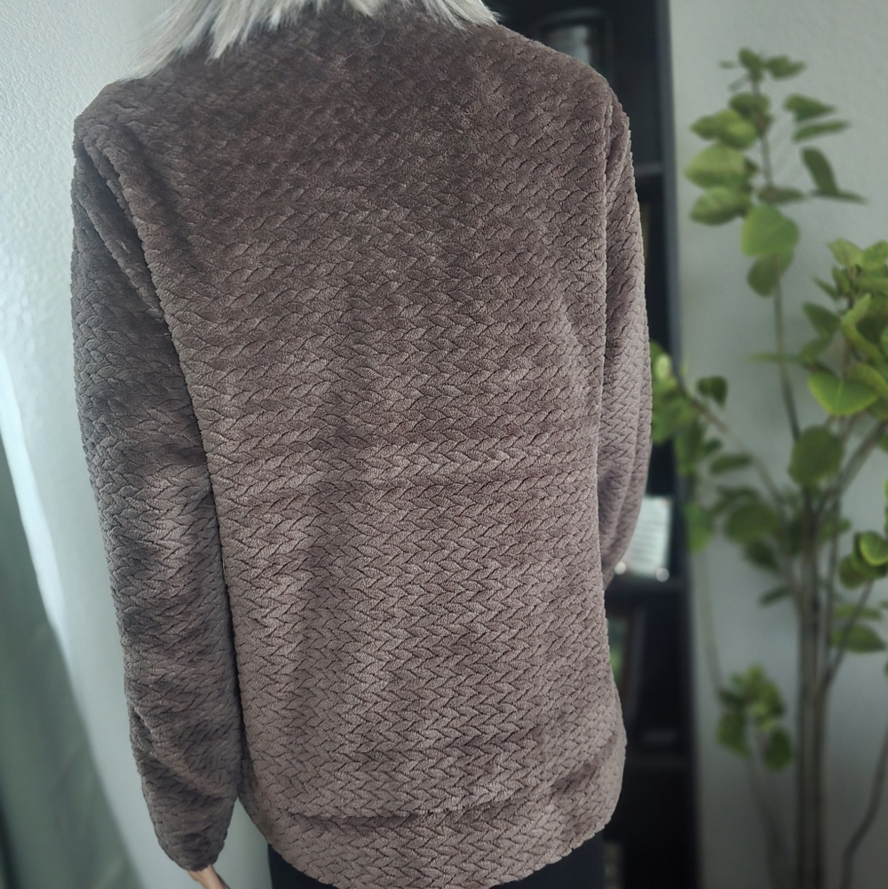 Free Country Brown Teddy Jacket - Picture 2 of 5